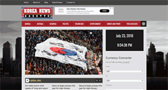 Desktop Screenshot of koreanewsgazette.com